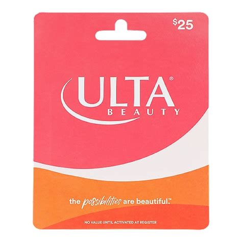 Ulta Dior gift card